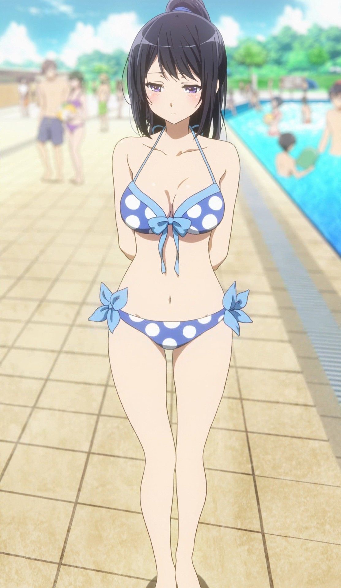 [Image] "resound! Euphonium 2 ' 2 story, Rena's big breasts swimsuit appearance エロッォオオオ! 1
