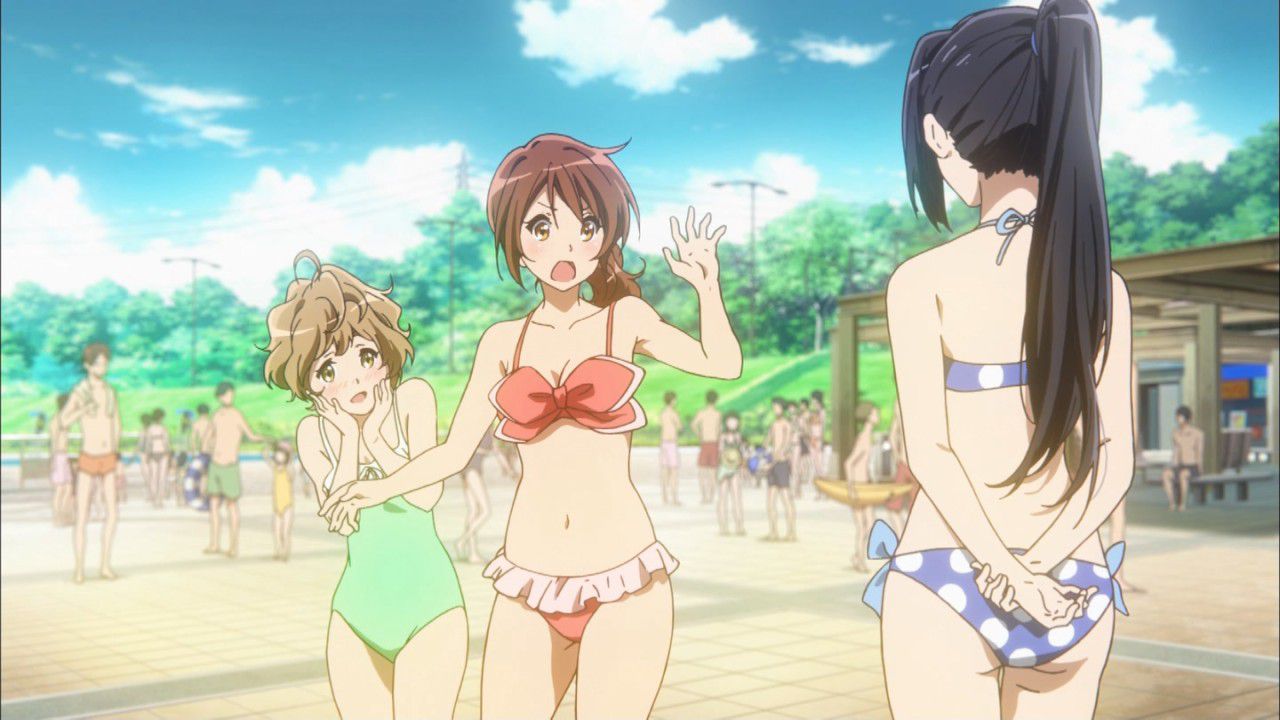 [Image] "resound! Euphonium 2 ' 2 story, Rena's big breasts swimsuit appearance エロッォオオオ! 2