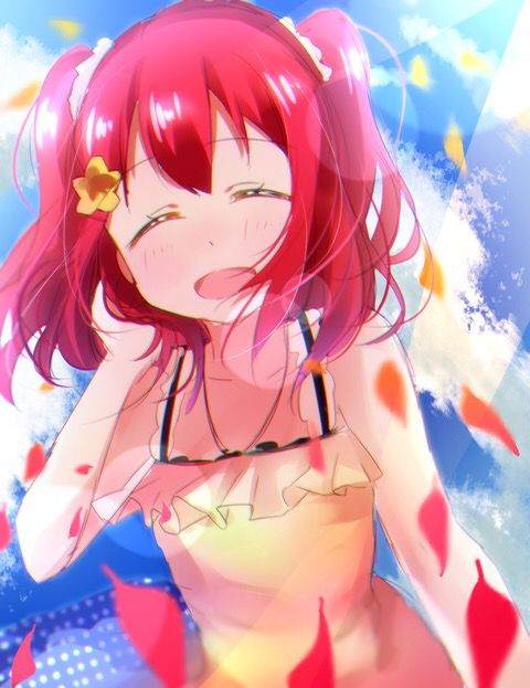 [Image is: "love live! Sunshine ' of rubies in a cute new year without the guy wwwwwwwww 15