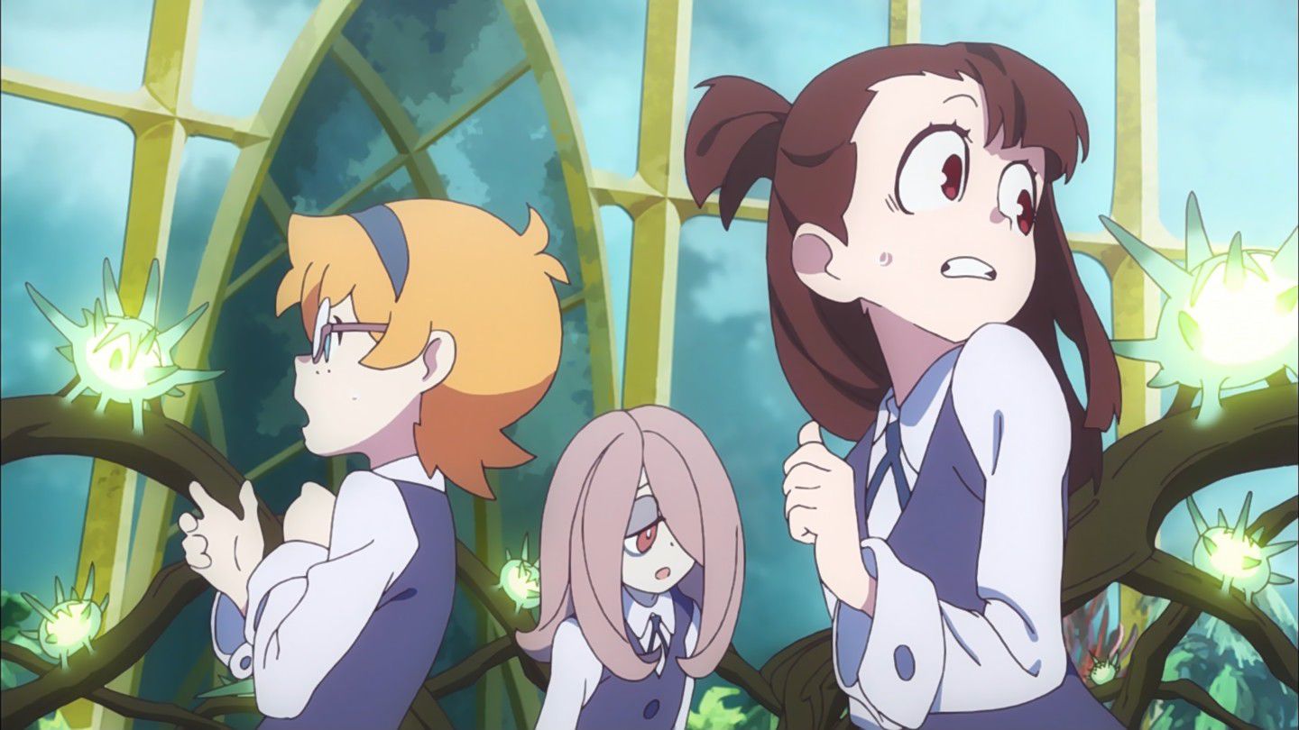 And want to show "little witch academia's story, children cartoons! 19