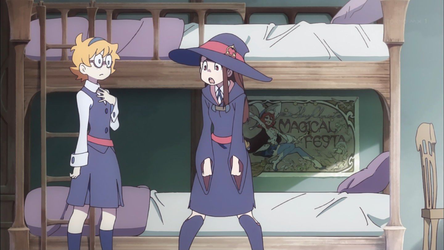 And want to show "little witch academia's story, children cartoons! 7