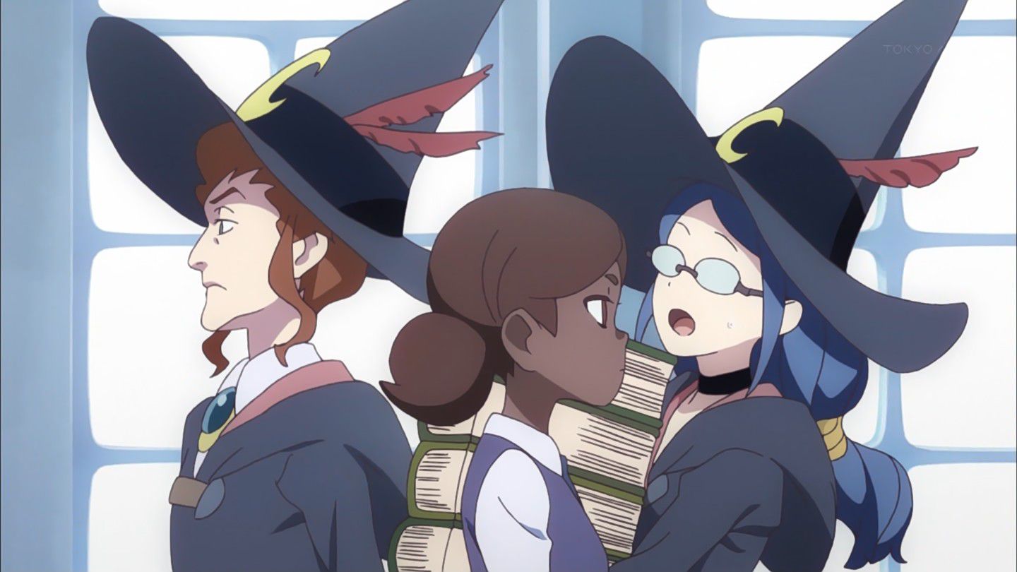 And want to show "little witch academia's story, children cartoons! 9