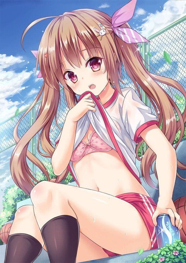 【Gymnastics Clothes Shortpans Lori】 Secondary Moe &amp; Erotic Image of Secondary Lori Girl in Contemporary Gymnastics Clothes and Shorts in Shorts 24