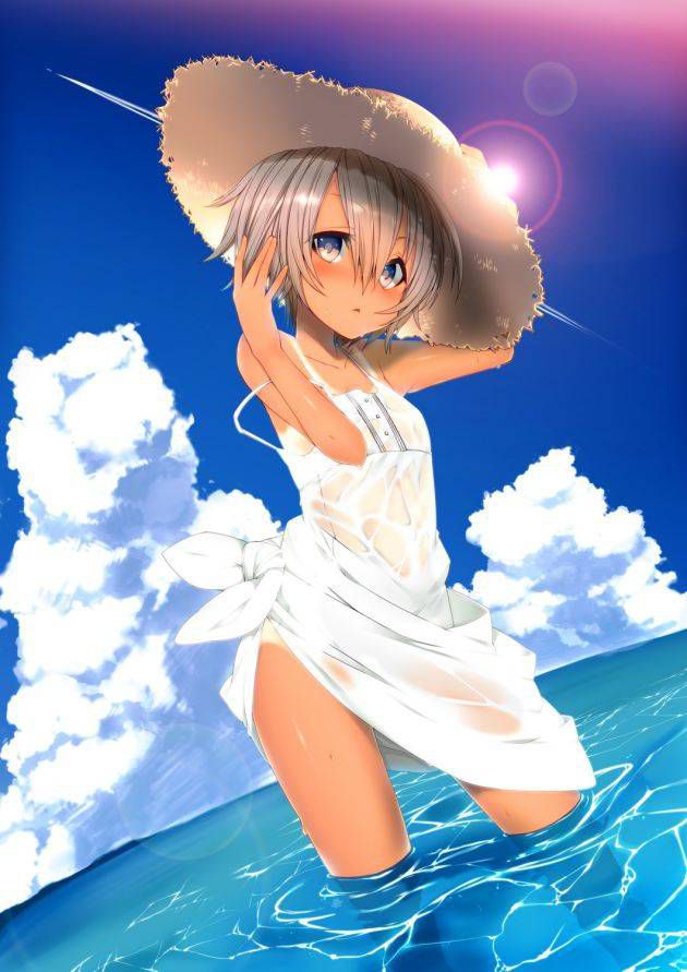 [Summer] want a tanned girls two-dimensional erotic pictures! part7 [swimsuit later] 1