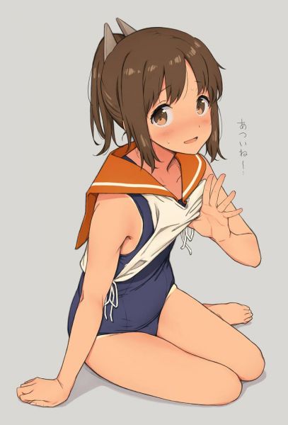 Cute swimsuit hentai picture post! 4