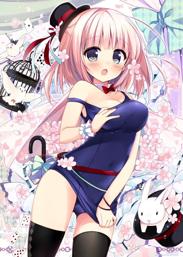Cute swimsuit hentai picture post! 6