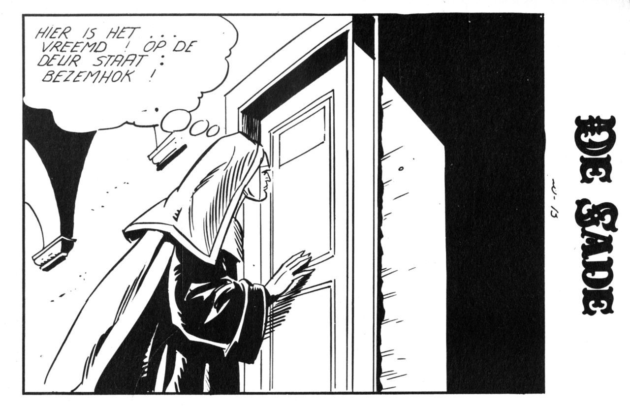 Orgieën In De Kostschool (Dutch) In 5 series...53 Nog niet geplaatste strips uit de "De Sade" serie 15
