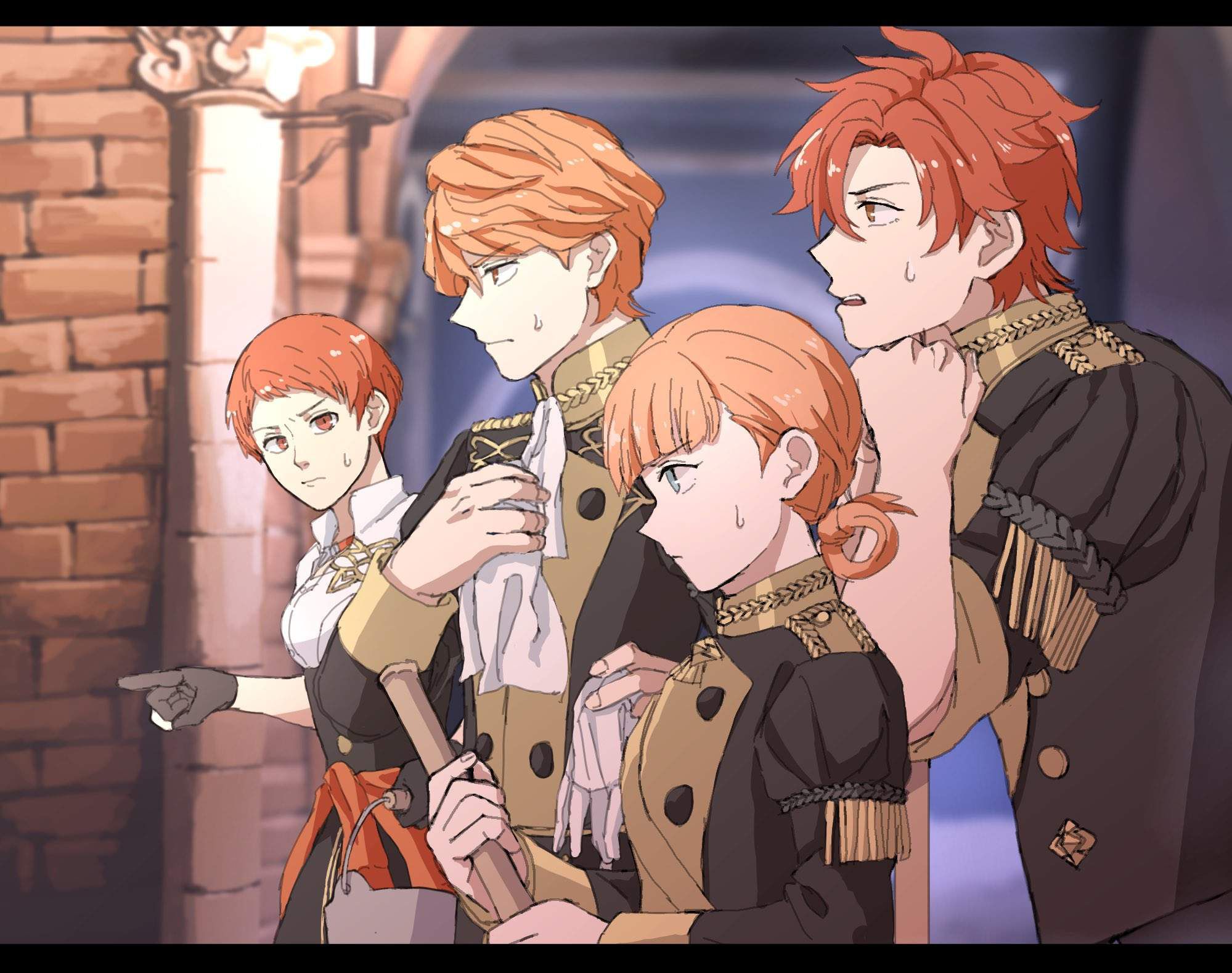 Gather those who want to nudge with the erotic images of Fire Emblem! 1