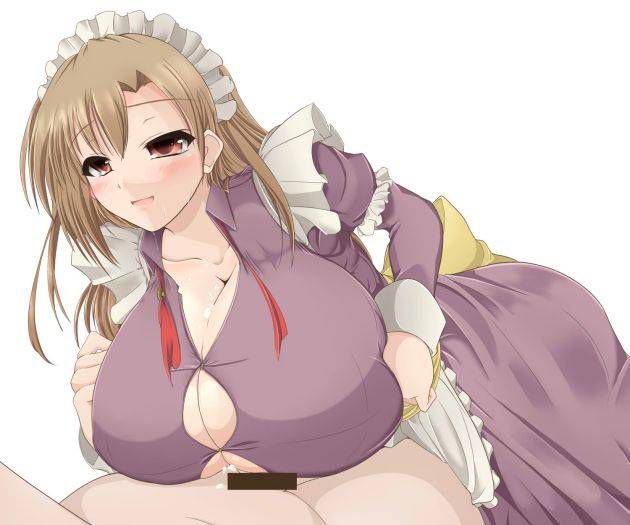 [Breasts] I'm terribly uniform in soft knockers two-dimensional paizuri image part24 4