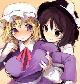 Admire the second erotic images of the touhou Project. 8