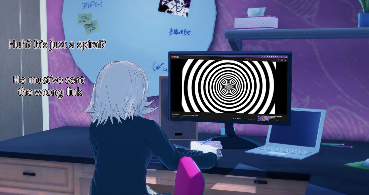 [Hypnotic Magic] Someone sends Chiaki a video 3