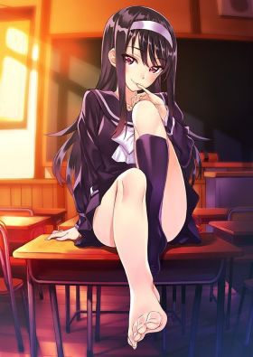 Foot fetish hentai image set 4