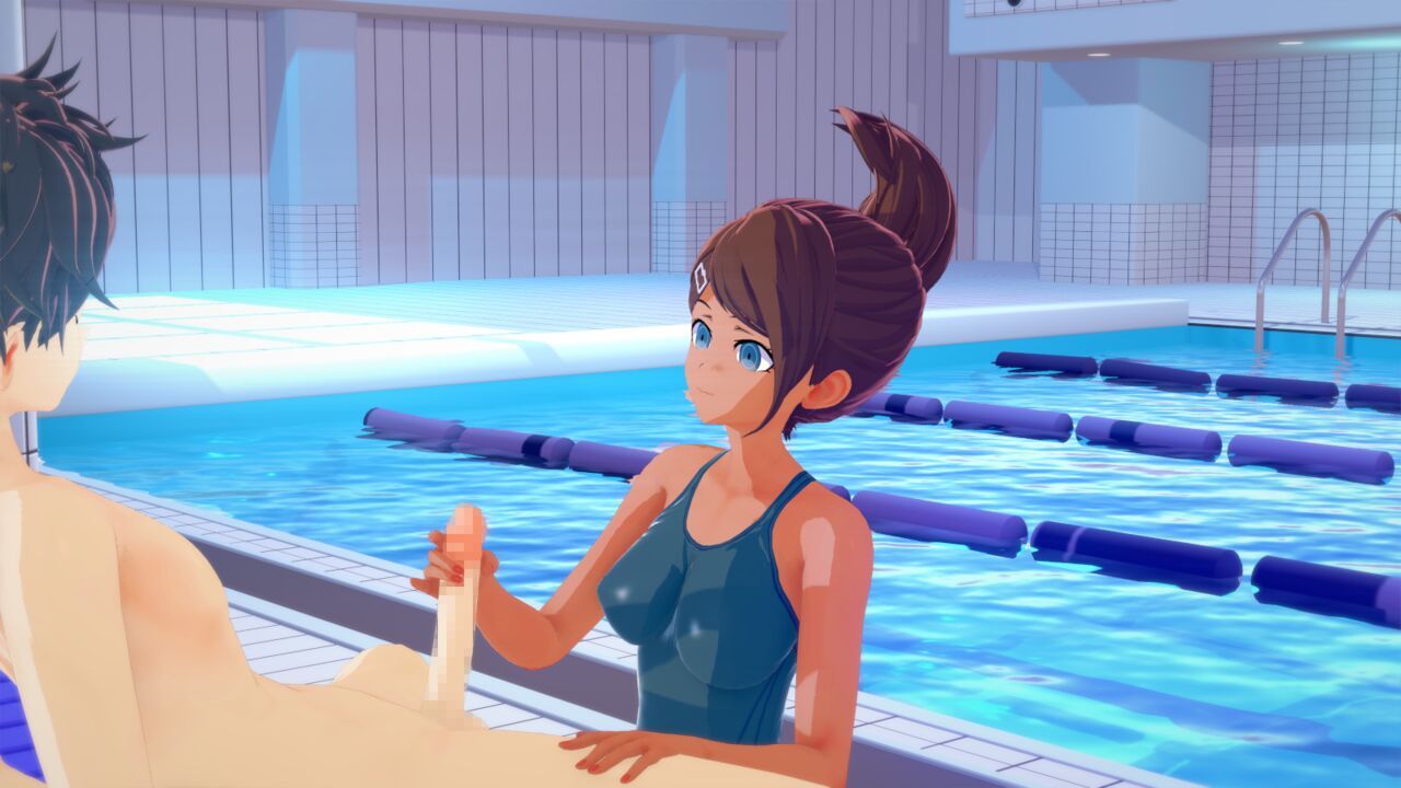 [Mitygon] Hinata x Asahina Pool Time Fun 3