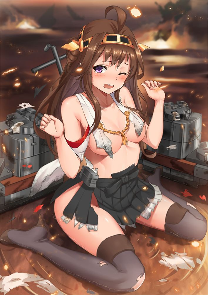 [Secondary] ship it (fleet abcdcollectionsabcdviewing) Kongō class battlecruiser's eldest daughter, Kongo burning erotic pictures! No.01 [19 photos] 15
