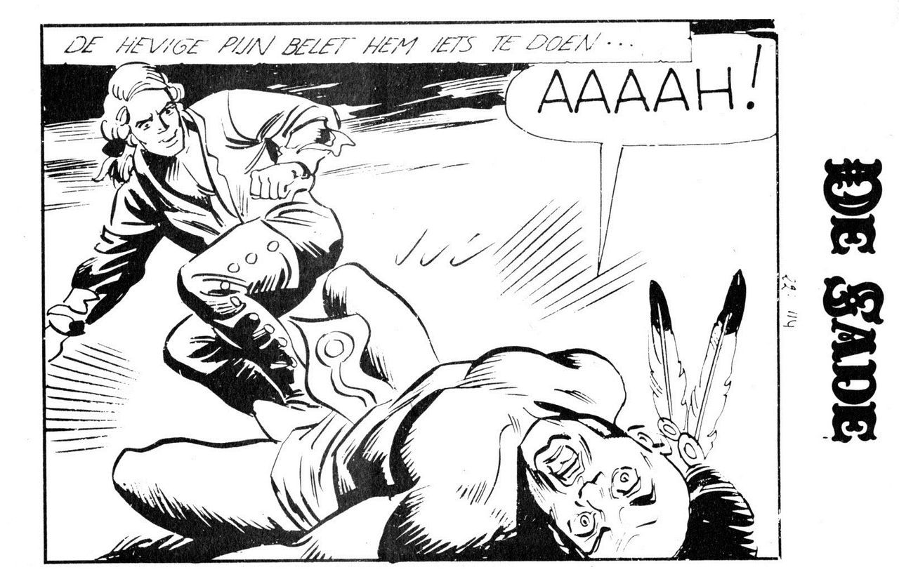 Bloedparel (Dutch) In 5 series...53 Nog niet geplaatste strips uit de "De Sade" serie 116