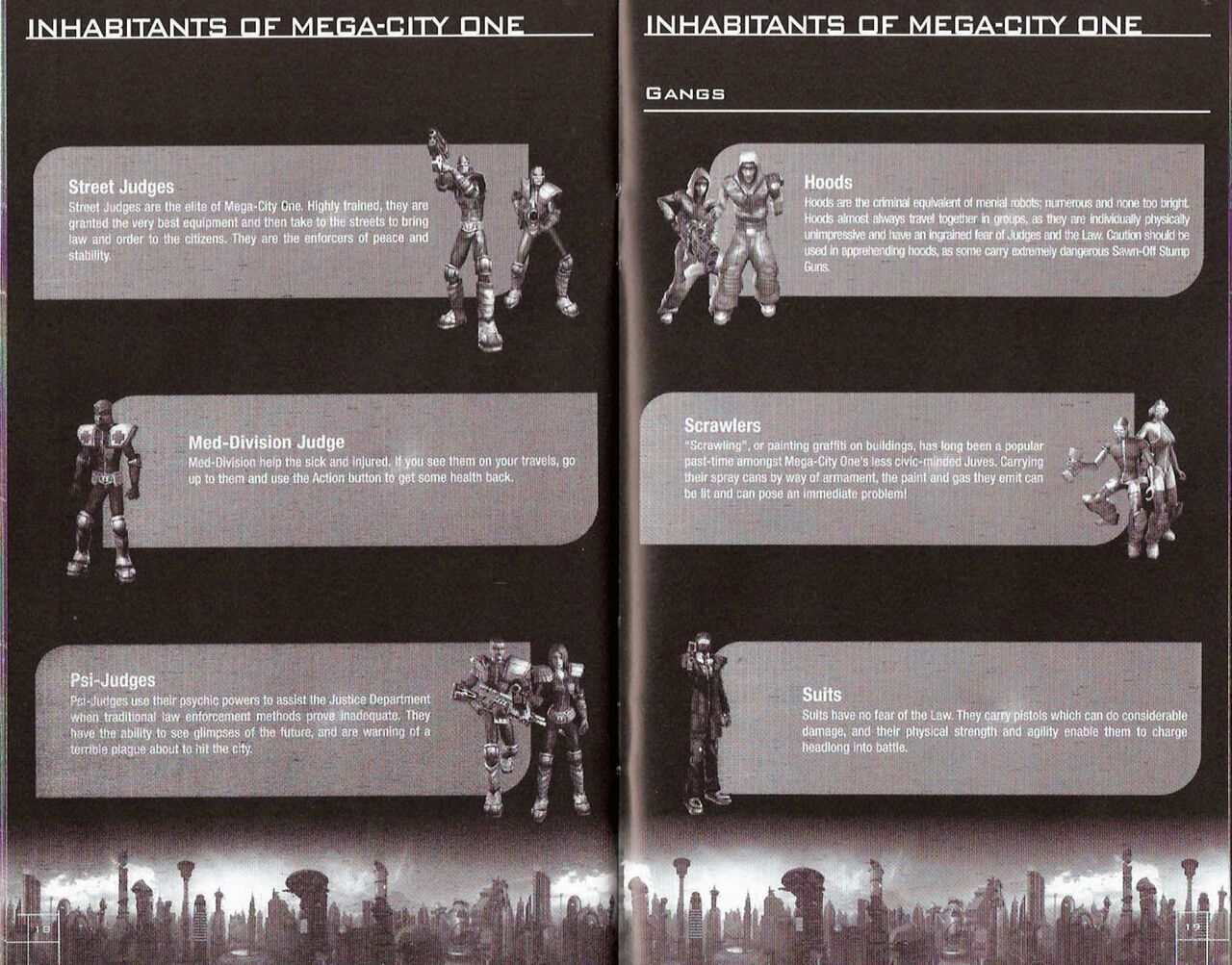 Judge Dredd: Dredd vs. Death (PlayStation 2) Game Manual 11