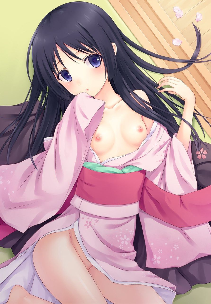 You want to pull in second erotic picture of kimono and yukata! 13