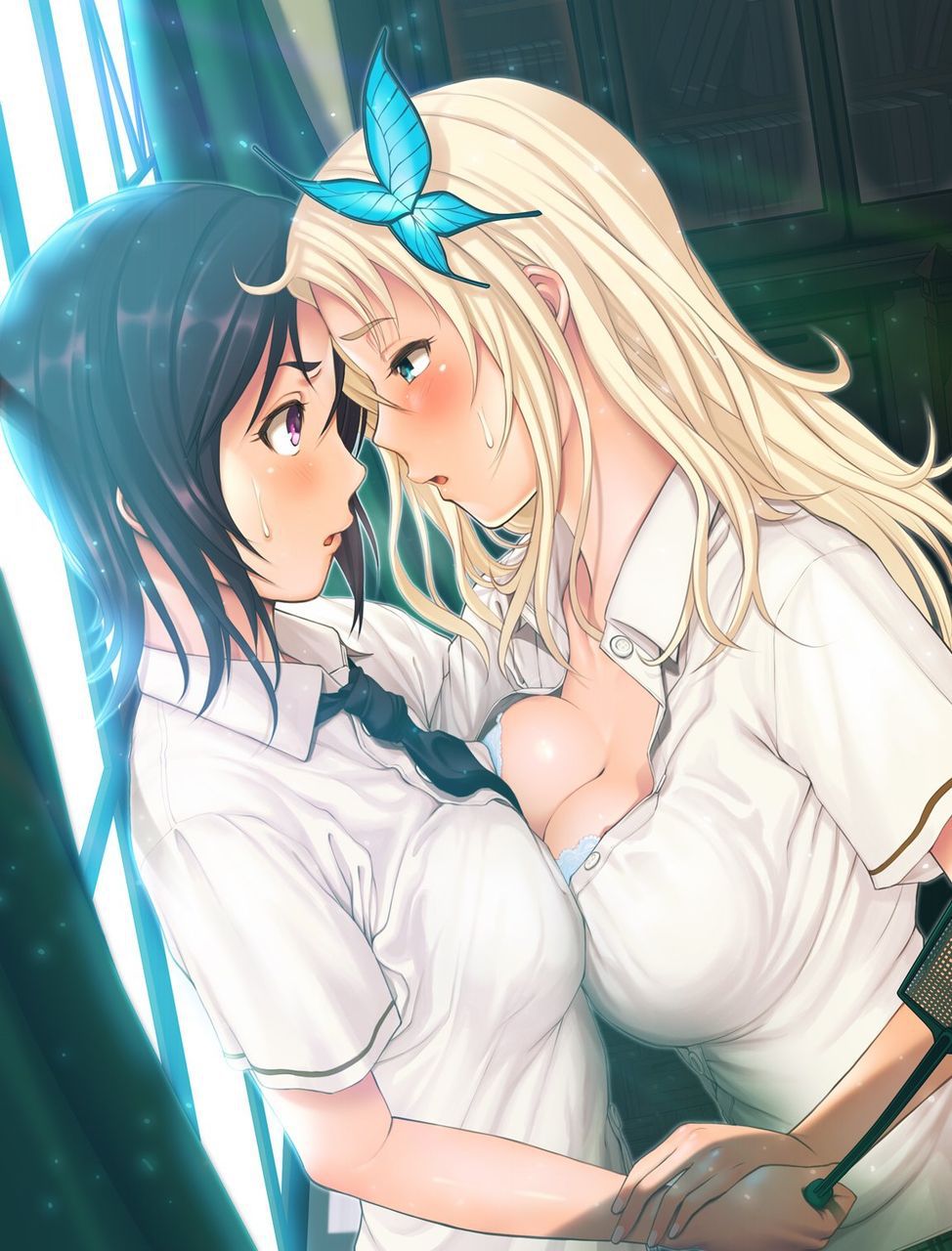 [2次] second erotic images I got violently 絡nnji among the pretty part 16 (Yuri / lesbian) 14