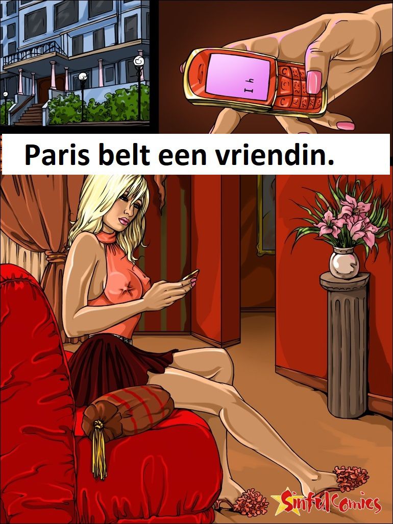 Paris Hilton (Dutch) Verzameling Paris Sinful Comics...Nederlandse intro. 16