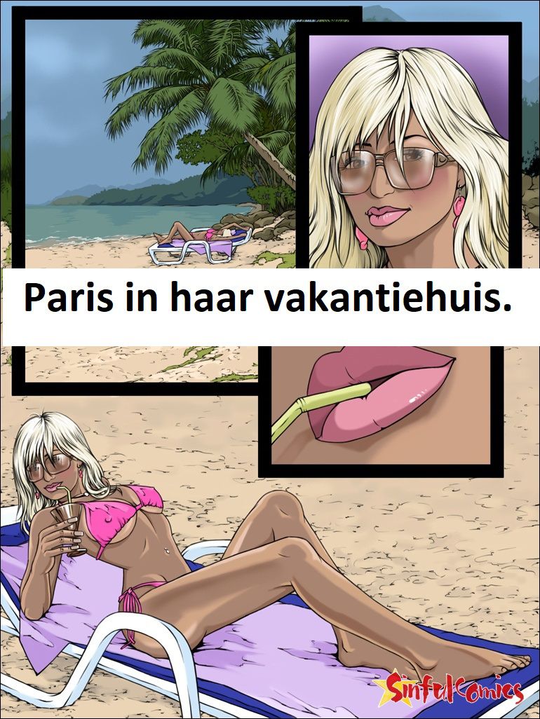 Paris Hilton (Dutch) Verzameling Paris Sinful Comics...Nederlandse intro. 36