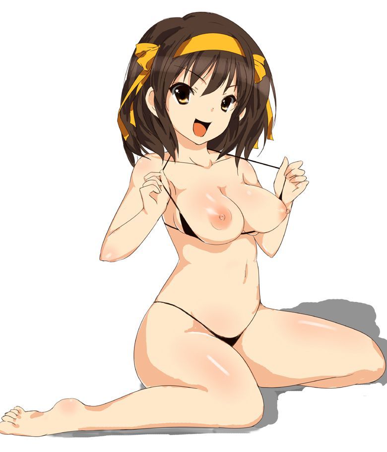 【Erotic Images】 I tried to collect images of cute Haruhi Ryonomiya, but it is too erotic ... (The Melancholy of Haruhi Ryonomiya) 20