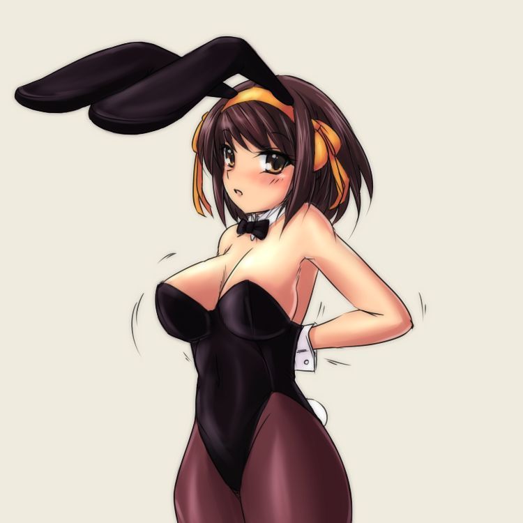 【Erotic Images】 I tried to collect images of cute Haruhi Ryonomiya, but it is too erotic ... (The Melancholy of Haruhi Ryonomiya) 3