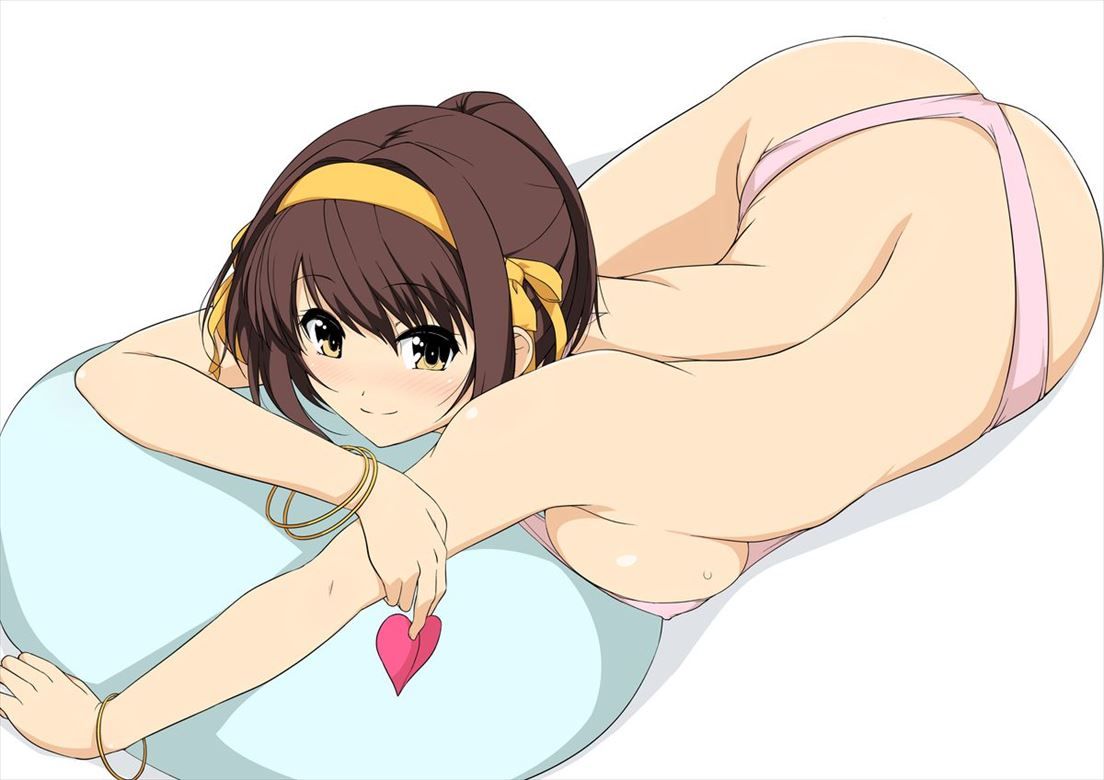 【Erotic Images】 I tried to collect images of cute Haruhi Ryonomiya, but it is too erotic ... (The Melancholy of Haruhi Ryonomiya) 5