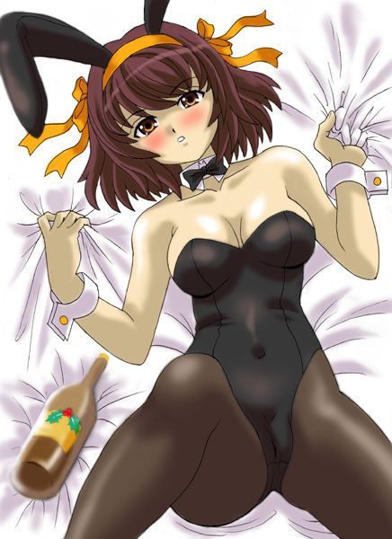 【Erotic Images】 I tried to collect images of cute Haruhi Ryonomiya, but it is too erotic ... (The Melancholy of Haruhi Ryonomiya) 6