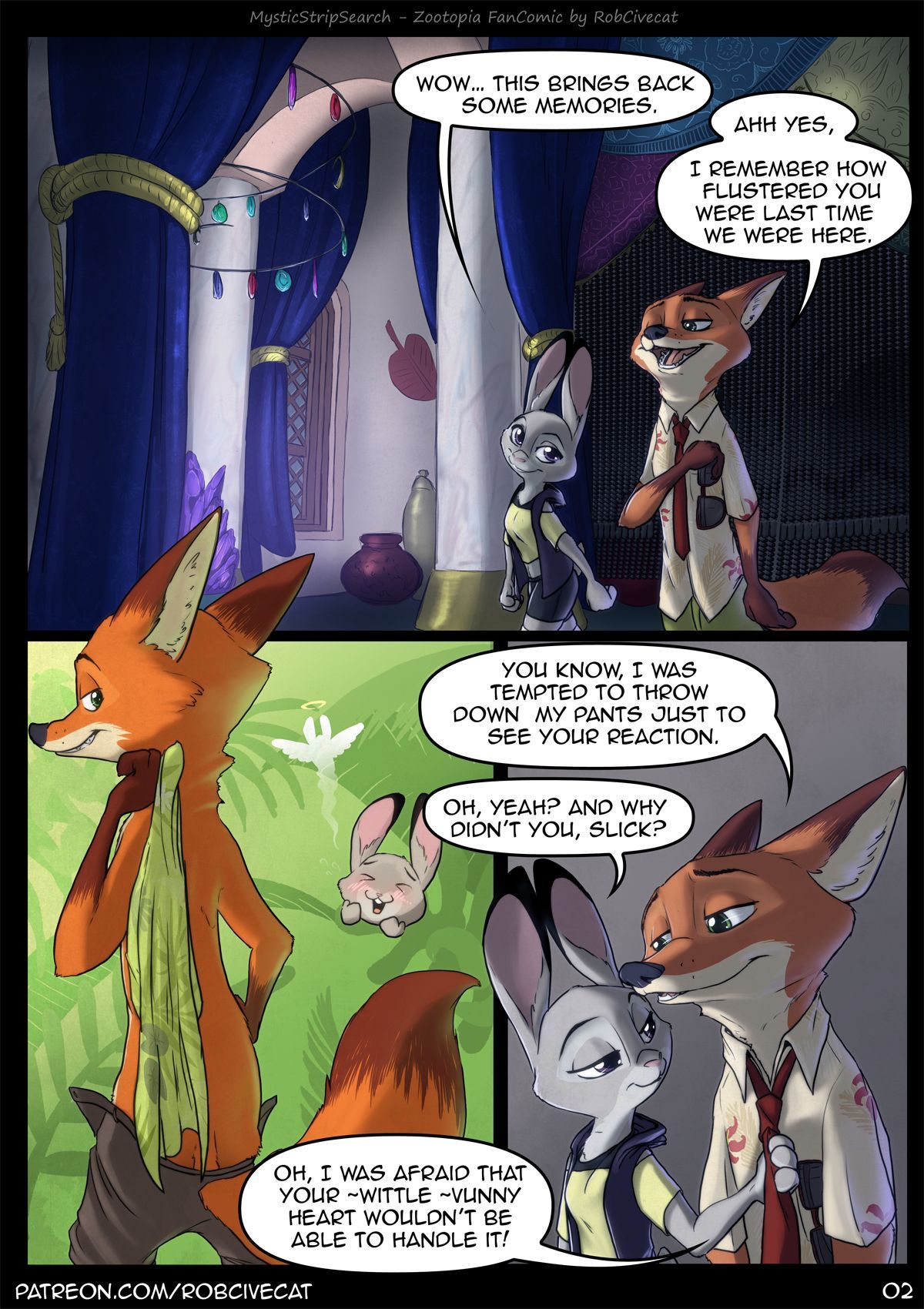 [RobCivecat] Mystic Strip Search (Zootopia) [Ongoing] 3