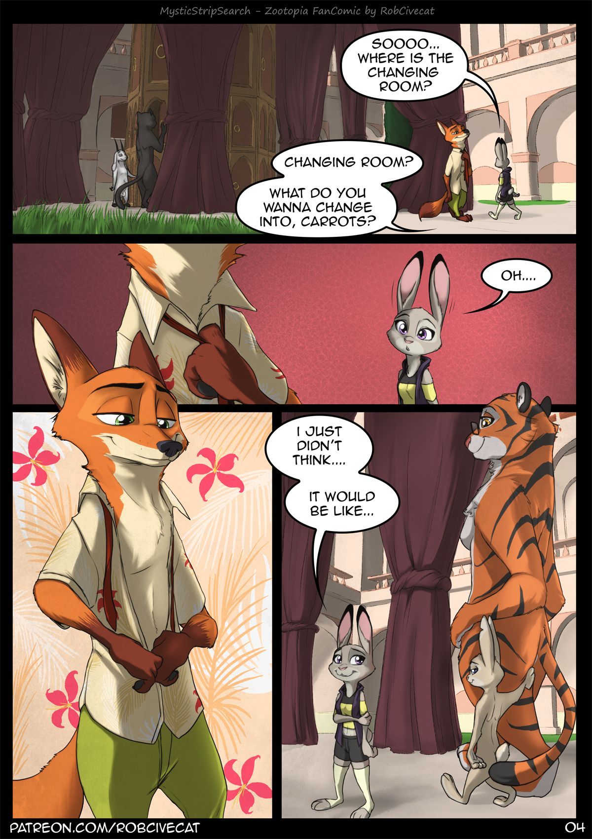 [RobCivecat] Mystic Strip Search (Zootopia) [Ongoing] 5