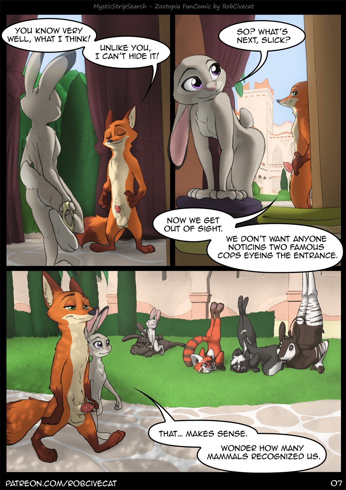 [RobCivecat] Mystic Strip Search (Zootopia) [Ongoing] 8