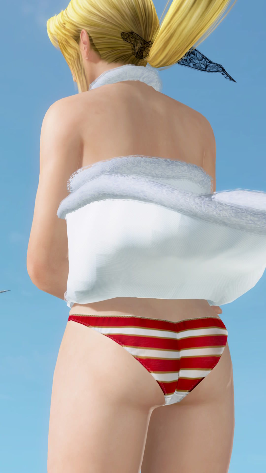Merry Xmas from DOAX3 South Island! Photo session with new swimsuit Santa 21