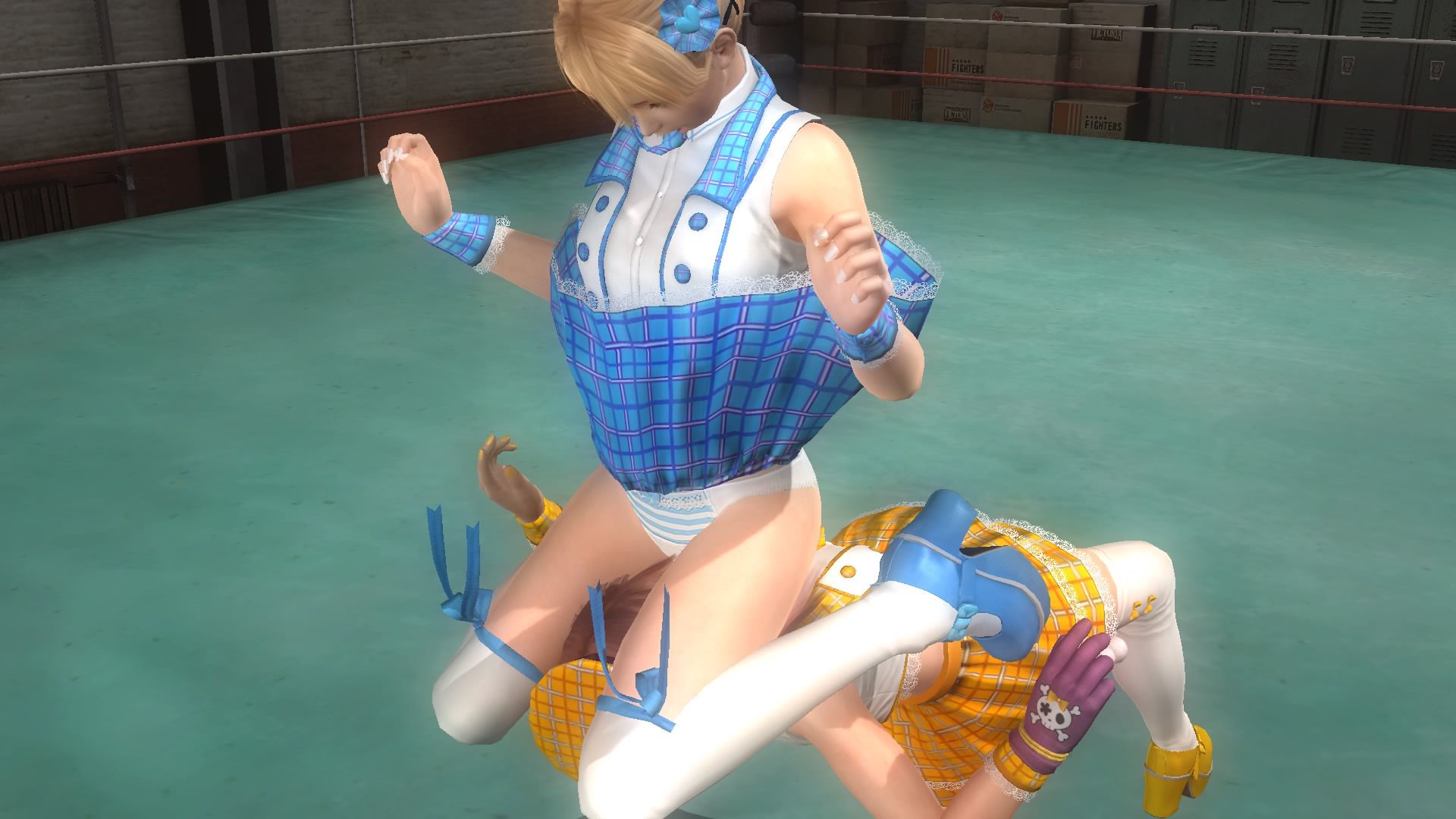 Tried Marie Rose happy tossing in bug DOA5LR kamikaze (Idol cost Division) 26