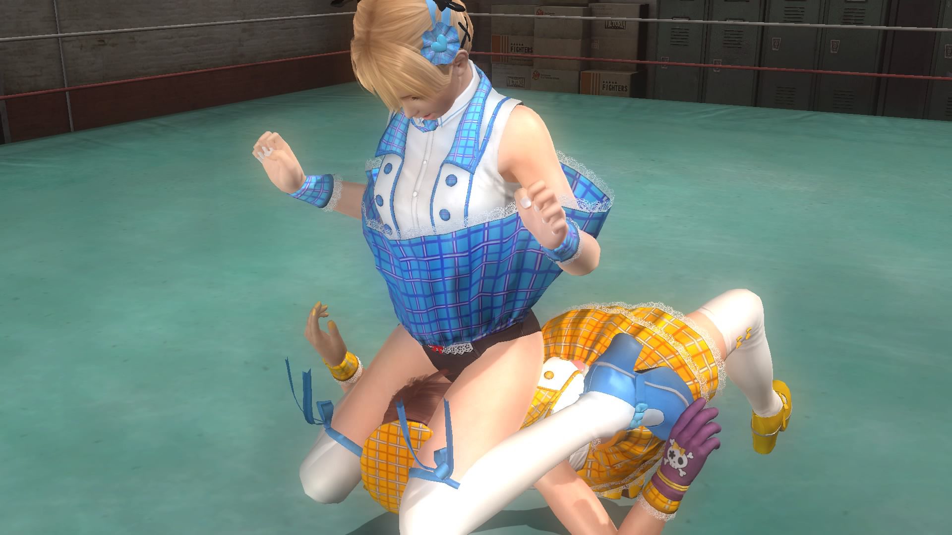 Tried Marie Rose happy tossing in bug DOA5LR kamikaze (Idol cost Division) 36