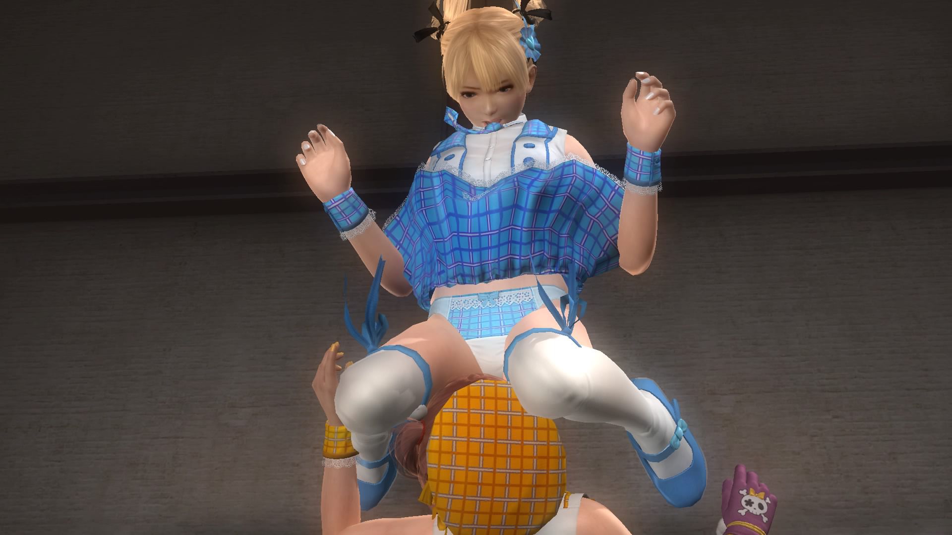 Tried Marie Rose happy tossing in bug DOA5LR kamikaze (Idol cost Division) 5