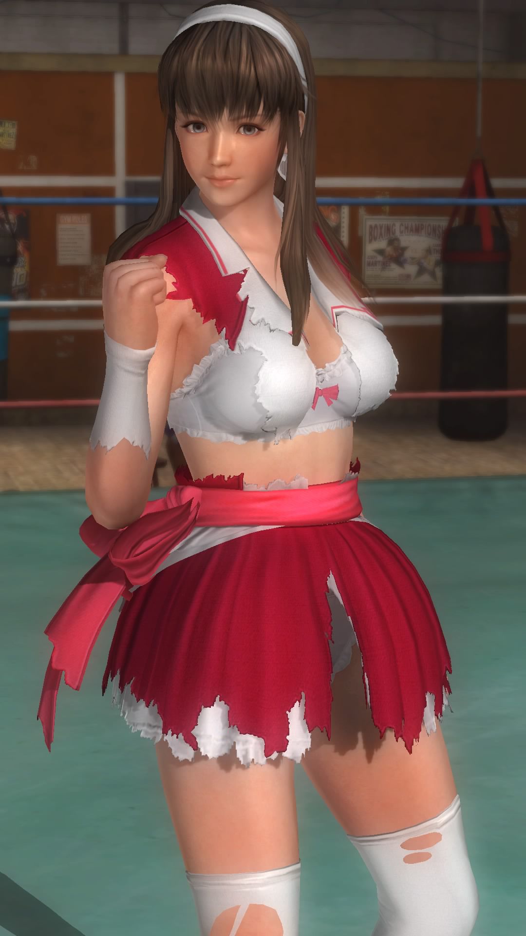 DOA5LR Hitomi (aquaprascos) locking hammer, bouanndoaroo at ryona 1