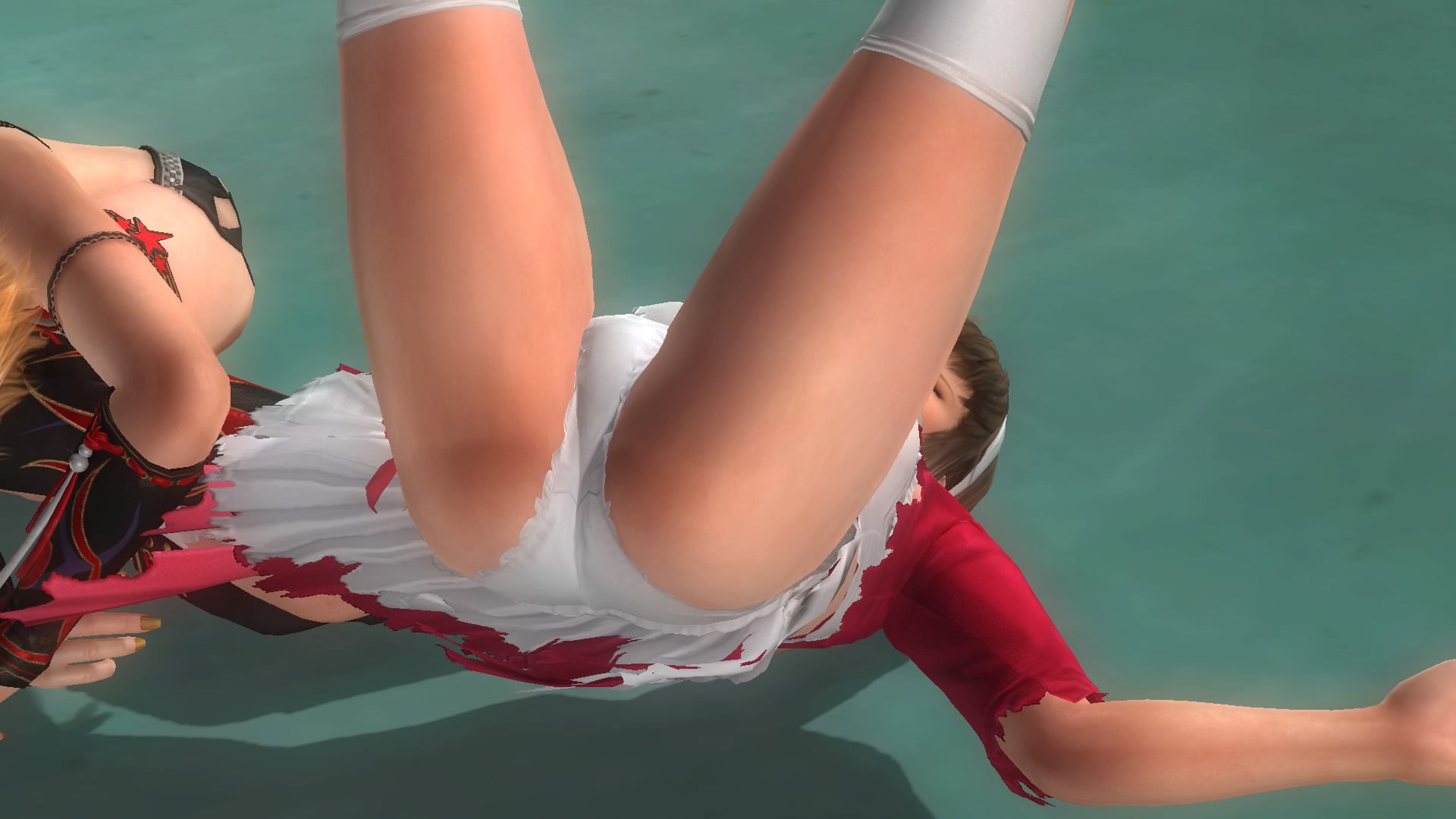 DOA5LR Hitomi (aquaprascos) locking hammer, bouanndoaroo at ryona 9