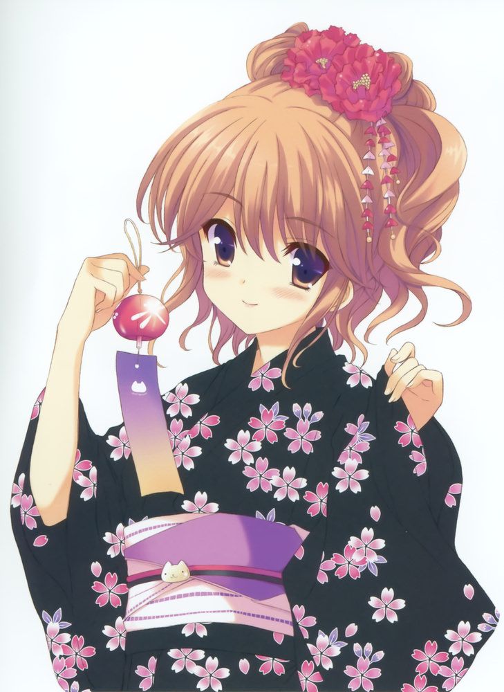 Picture of kimono and yukata in one shot without you want 6