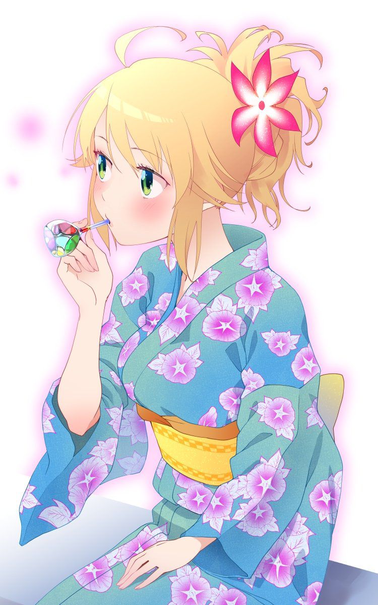 Too erotic picture of kimono and yukata! 13
