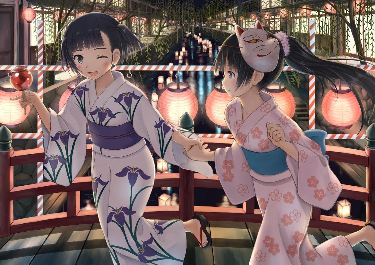 Too erotic picture of kimono and yukata! 3