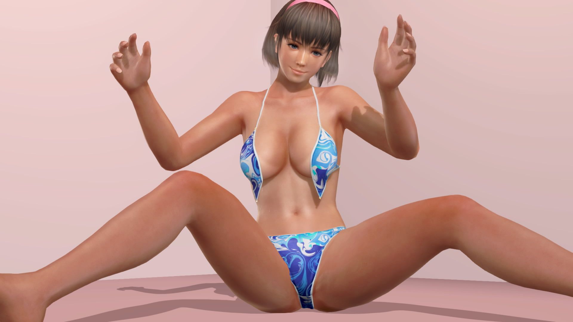 Photo session with DOAX3 new swimsuit 'Mills mess"(faint, Hitomi, Marie, autumn leaves, Elena ed.) 16