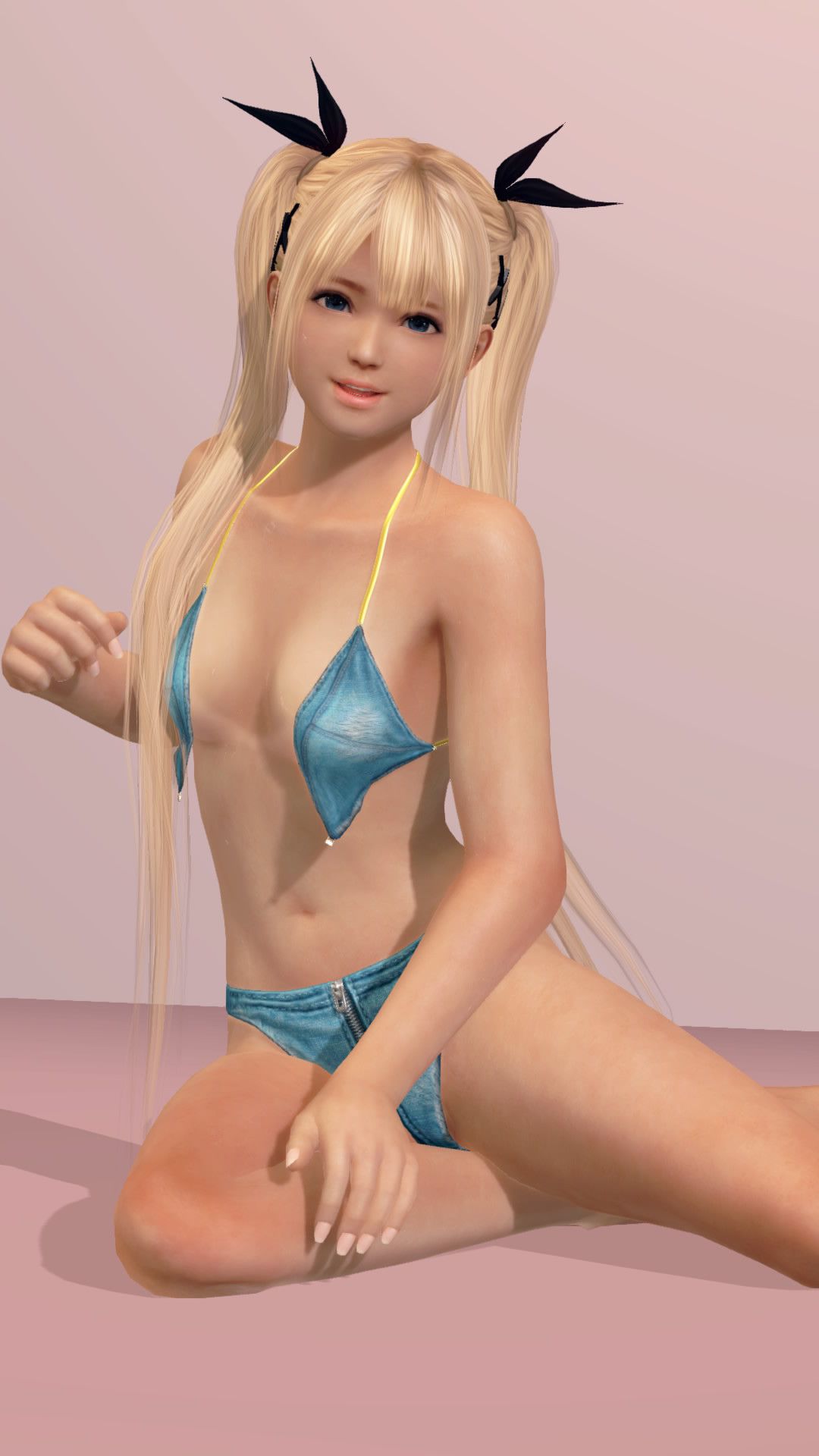 Photo session with DOAX3 new swimsuit 'Mills mess"(faint, Hitomi, Marie, autumn leaves, Elena ed.) 23