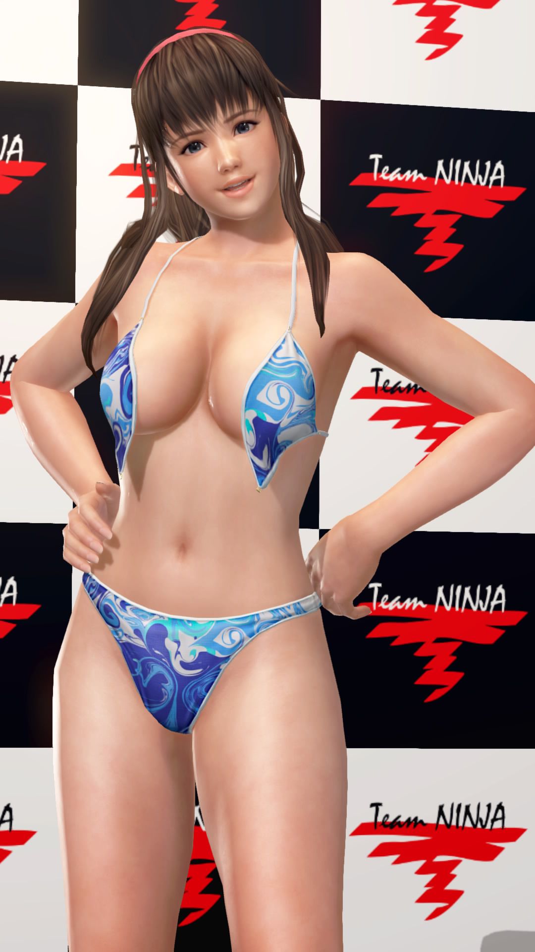 Photo session with DOAX3 new swimsuit 'Mills mess"(faint, Hitomi, Marie, autumn leaves, Elena ed.) 9