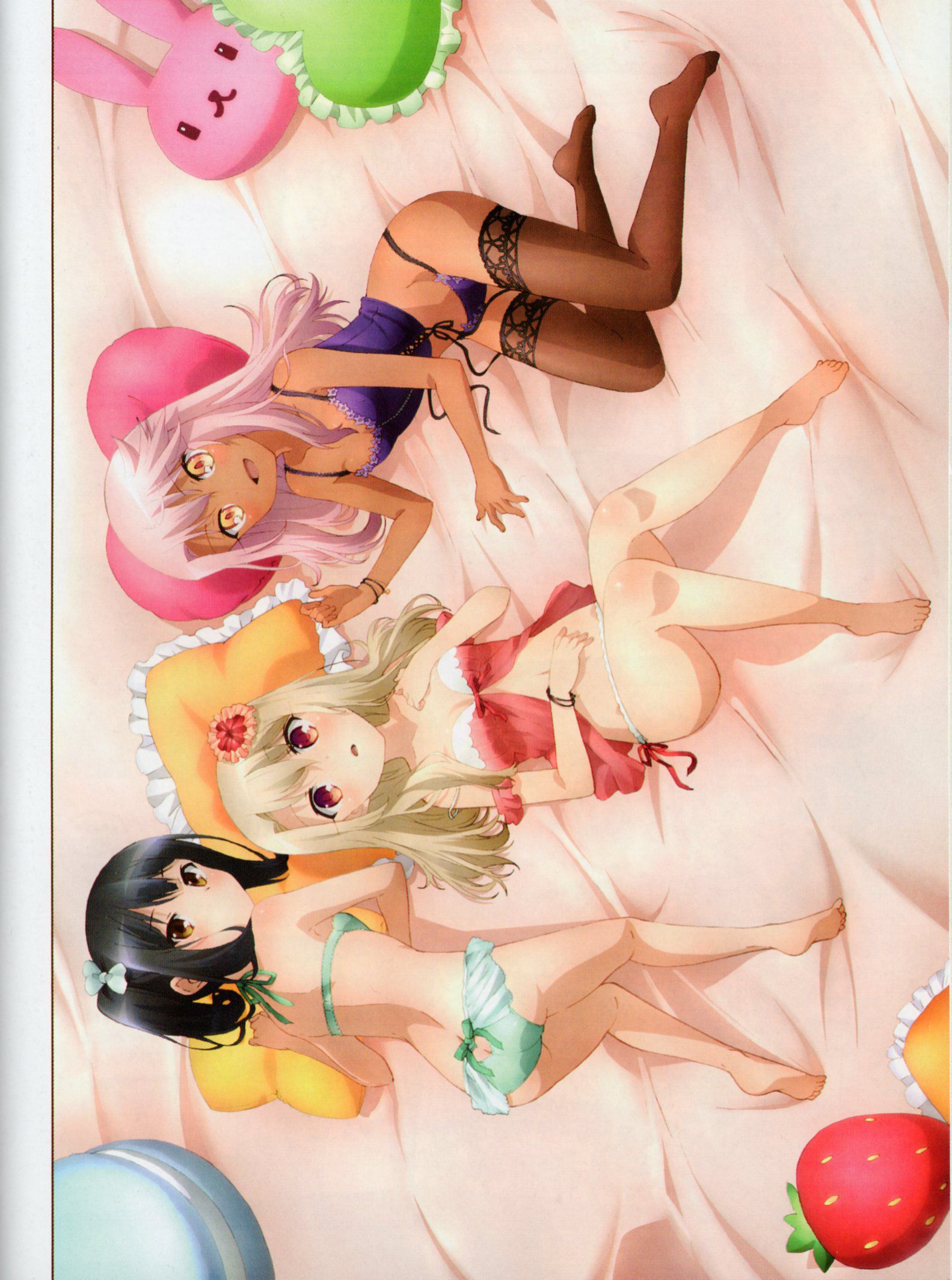 Fate/kaleid liner Prisma ☆ Ilya dry! BD vol. 5 "award animation Nightgown of Erica! reveal a kinky night dolls of sleeping! 」 121