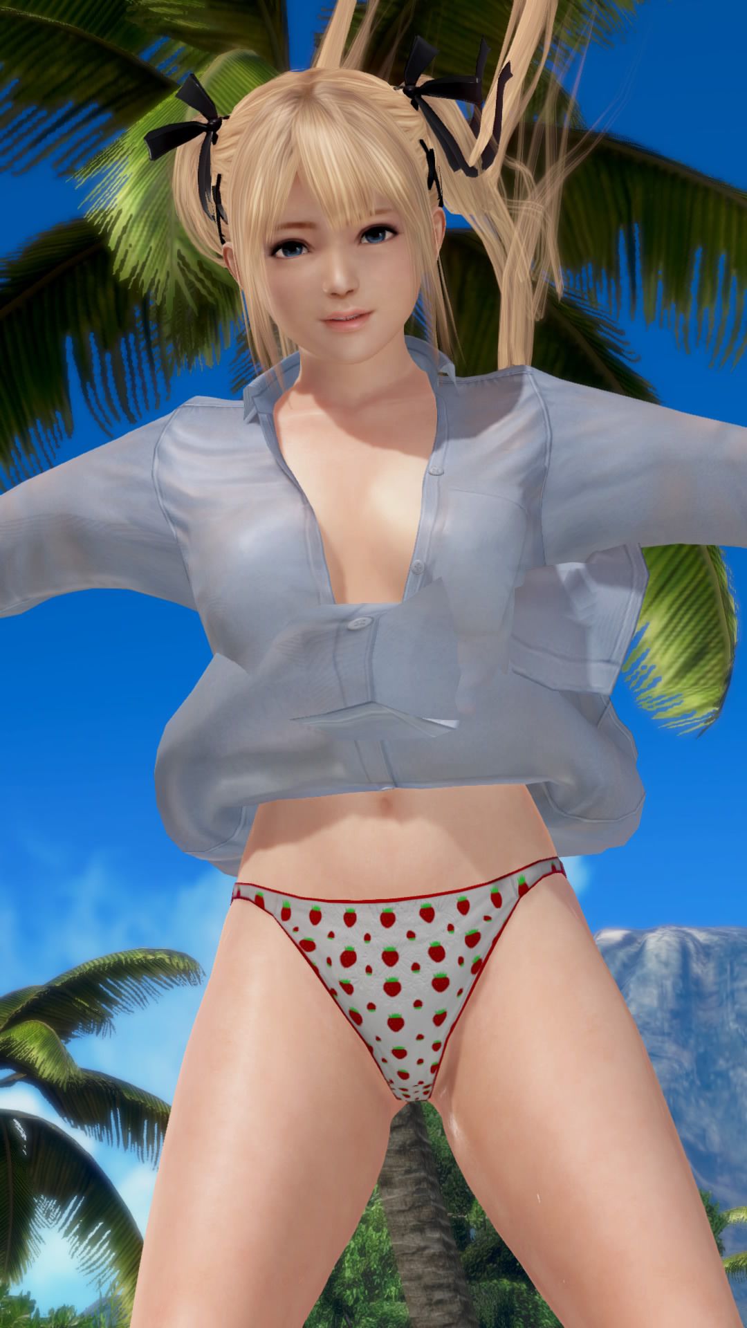 Wake-up DOAX3 new swimsuit with the shooting Association (Marie-Rose, Onna Tengu) 1