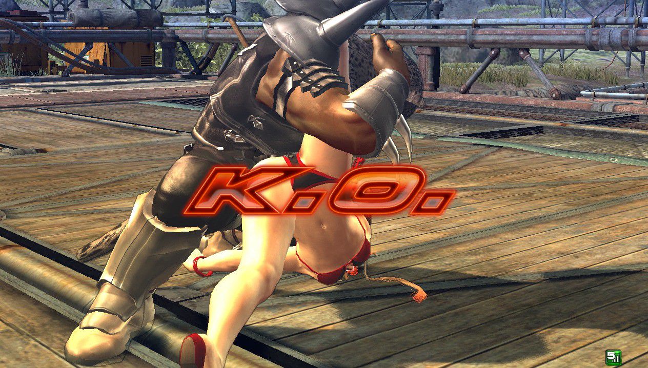 [Tekken Revo] tried teasing bikini Eliza in grappling, part 2 10