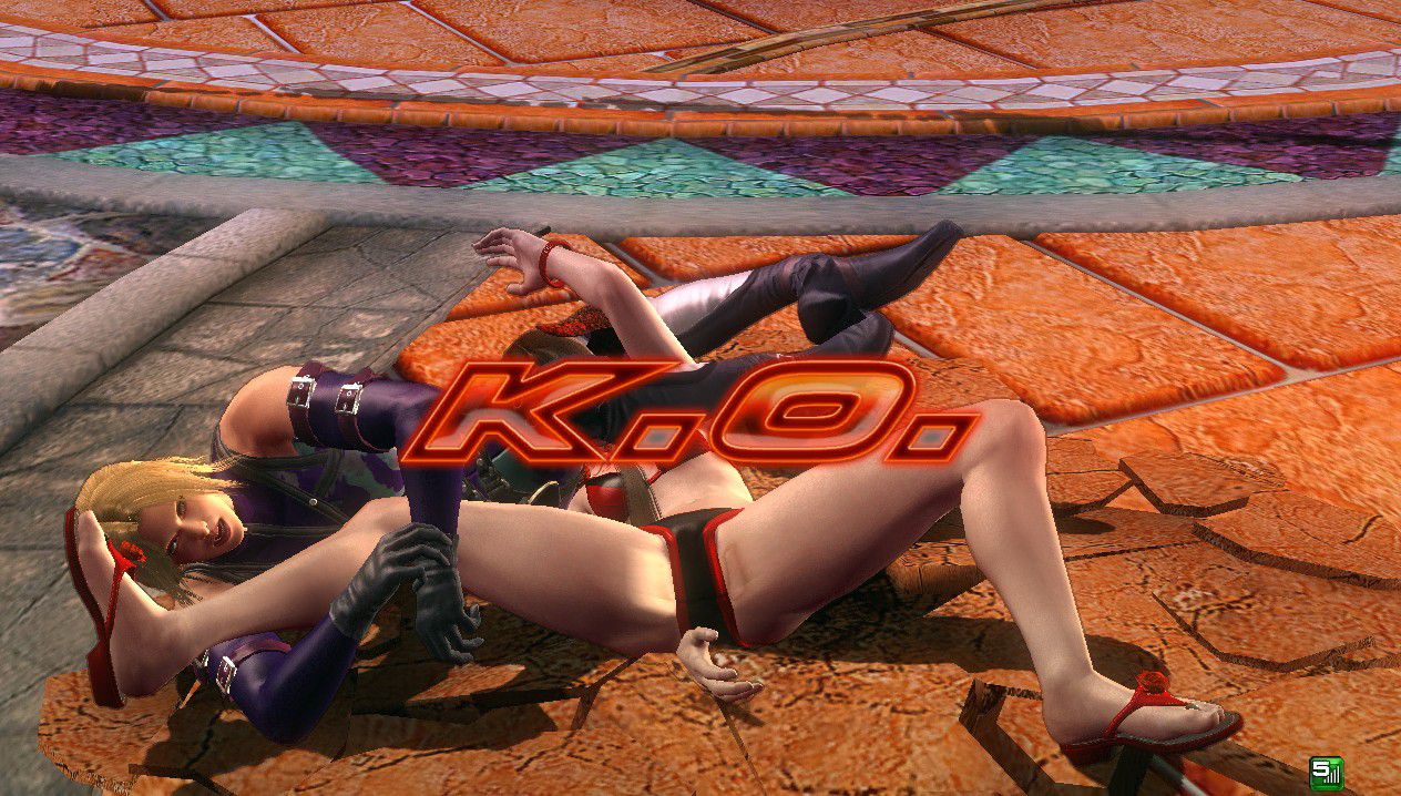 [Tekken Revo] tried teasing bikini Eliza in grappling, part 2 14