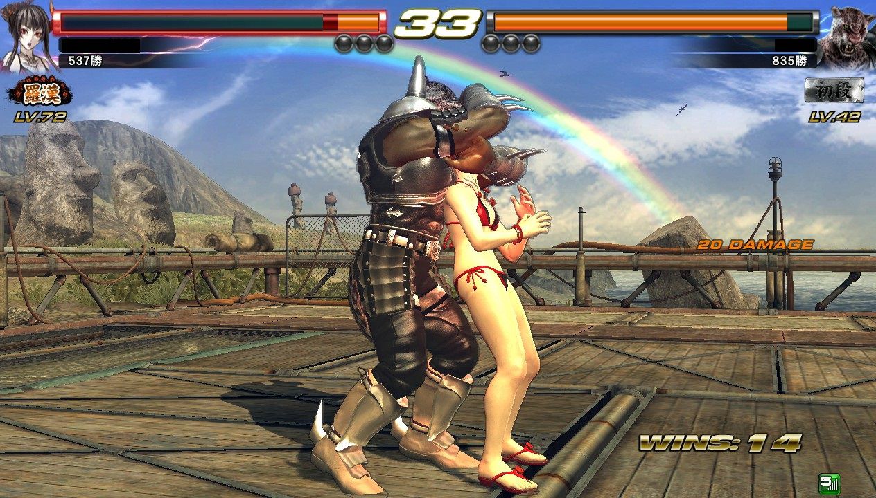 [Tekken Revo] tried teasing bikini Eliza in grappling, part 2 8