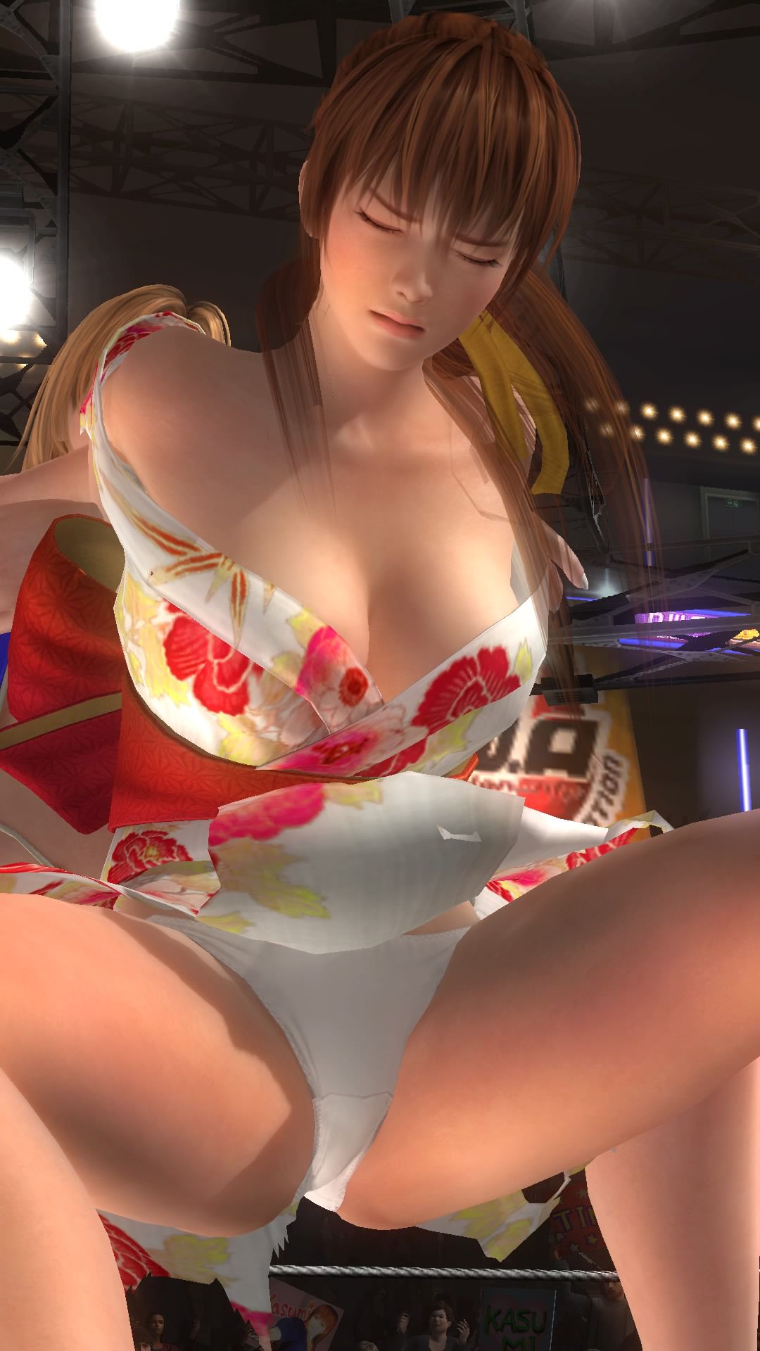 DOA5LR happy yukata COS your panties introduction (haze, Elena, Lisa) 1