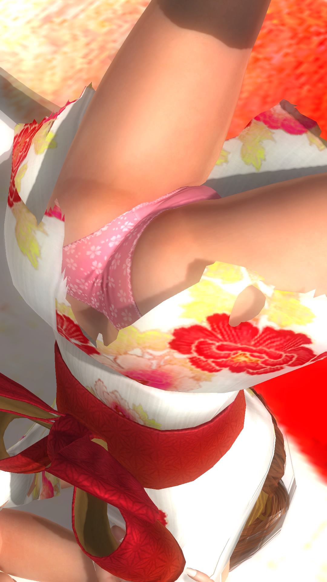 DOA5LR happy yukata COS your panties introduction (haze, Elena, Lisa) 10